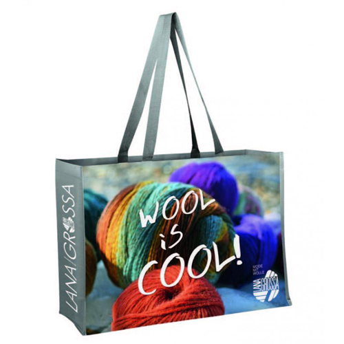 Сумка "Wool is cool", 52х17х36, Lana Grossa, полиэстер 