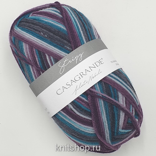 Casagrande Stripy (30.607) 75% меринос экстрафайн, 25% па 50г/210м