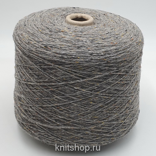 Profilo Tweed Fiam (Grigio Mel серый твид) 70% меринос, 30% шёлк 2/70 350м/100гр твид