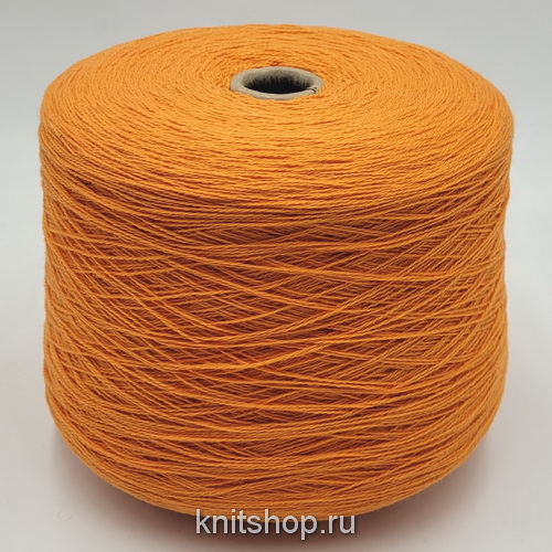 Millefili (Arancio оранжевый) 70% меринос экстрафайн supergeelong, 30% кашемир 2/15 750м/100гр