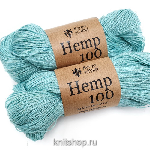 Borgo de'Pazzi Hemp 100 (78 210251 тиффани) 100% конопля 50г/250м