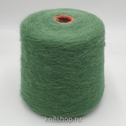 Alpaca Seta (6019 папоротник) 80% альпака бэби вспушенная, 20% шёлк 400м/100гр