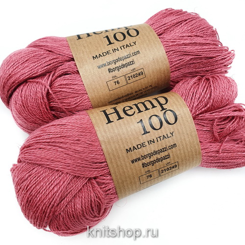 Borgo de'Pazzi Hemp 100 (76 ягодный) 100% конопля 50г/250м