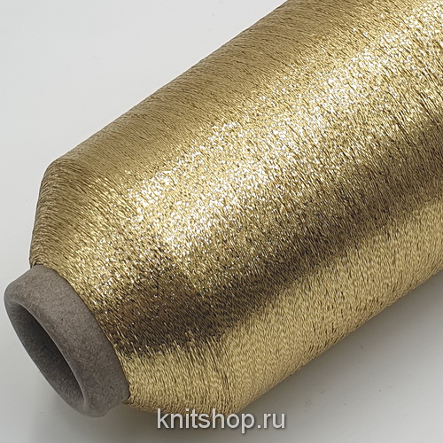 Lurex (White Gold золото) 60% вискоза, 40% люрекс 5700м/100гр