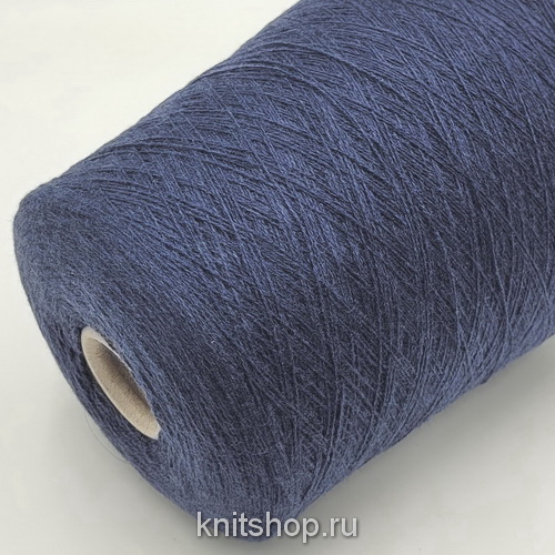 Loro Piana Baby Cashmere (W643 160843 синий джинс меланж) 100% бэби кашемир 2/26 1300м/100г