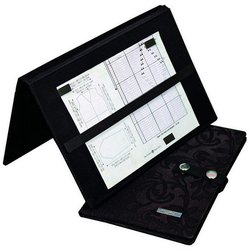 Папка-планшет Magma 25х30см для чтения схем, ткань, металл, Knit Pro