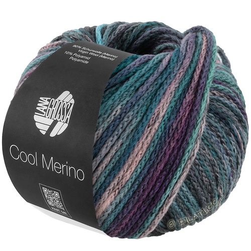 Lana Grossa Cool Merino Color (318) 90% меринос, 10% па 50г/150м