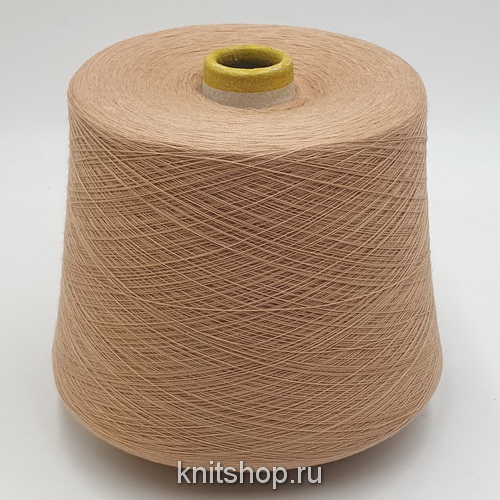 Emilcotoni RealWool (081 RW бежевый) 60% хлопок мако, 40% меринос 2/50 2500м/100гр