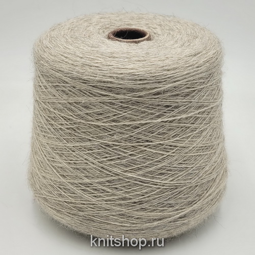 Wshepley Ltd BritishWool (021 серый латте меланж) 100% шерсть 2/9.3 465м/100гр