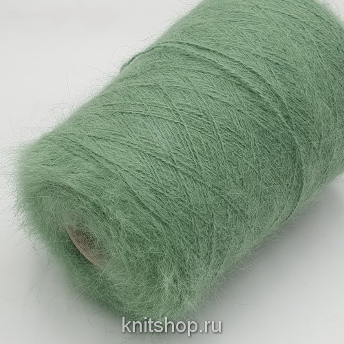 Пушистая Angora 80 (1073 папоротник) 80% ангора, 20% па 2/13 650м/100гр