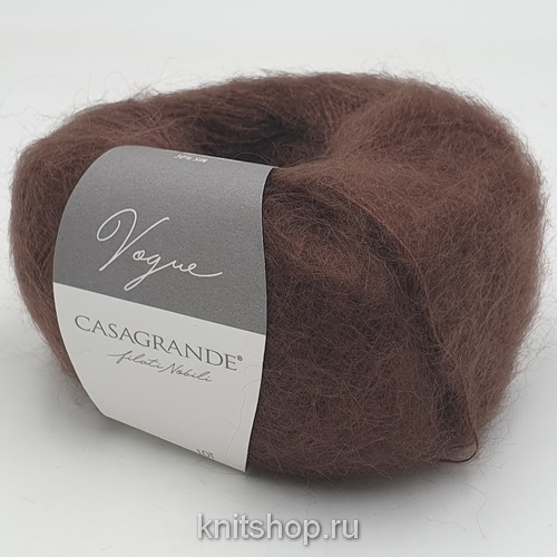 Casagrande Vogue (012 шоколад) 70% суперкид мохер, 30% шёлк 25г/225м