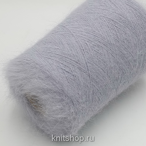 Пушистая Angora 80 (1003 жемчужно-серый) 80% ангора, 20% па 2/13 650м/100гр