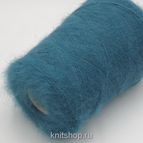 Пушистая Angora 80 (1074 изумруд) 80% ангора, 20% па 2/13 650м/100гр