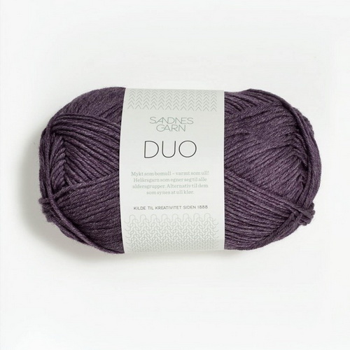 Sandnes Garn DUO (4662) 55% меринос, 45% хлопок 50 г/124 м