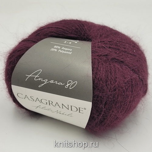 Casagrande Angora 80 (09.010 винный) 80% ангора, 20% па 25г/112м