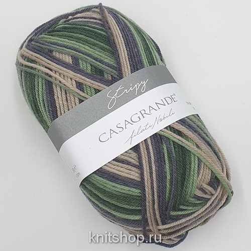 Casagrande Stripy (30.603) 75% меринос экстрафайн, 25% па 50г/210м