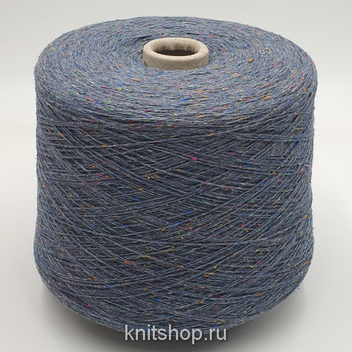 Profilo Tulip (Aviation tweed джинс твид) 55%меринос 15%хлопок 15%шёлк 15%па 2/14 700м/100гр твид