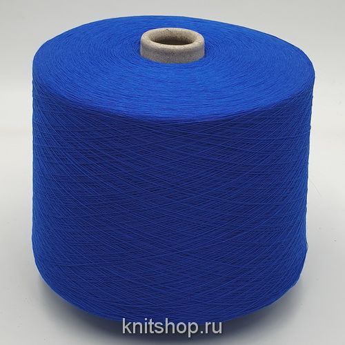 Loro Piana Cotone Silk MAC4133 (Hyper Blue королевский синий) 70% хлопок, 30% шёлк 4/140 3500м/100гр