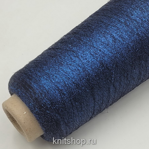 Kyototex Metallic Yarn (9036 сине-петрольный) 80% вискоза, 20% люрекс 3500м/100гр