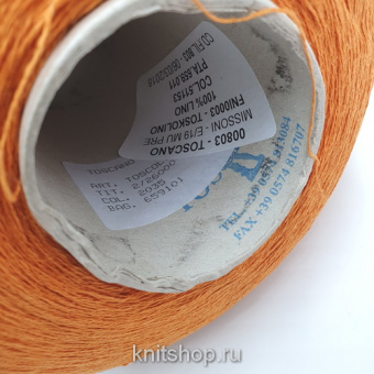 Toscano Toscolino Missoni (2035/51153 куркума) 100% лён 2/26 1300м/100гр