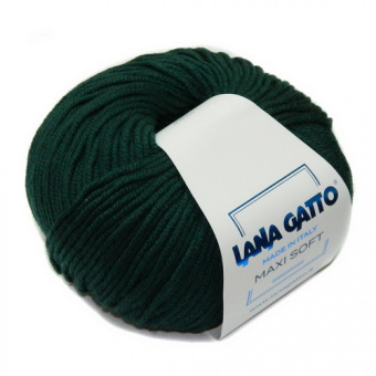 Lana Gatto Maxi Soft (8563) 100% меринос экстрафайн 50 г/90 м