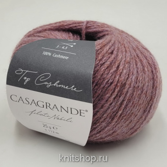 Casagrande Top Cashmere (19.015 пыльно лиловый меланж) 100% кашемир 25г/112м