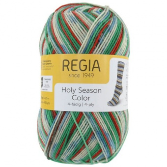 Regia Holy Season Color (7718) 75% меринос, 25% полиамид 100г/420м