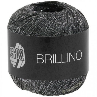 Lana Grossa Brillino (018) 83% вискоза, 17% метализированная нить 25 г/200 м
