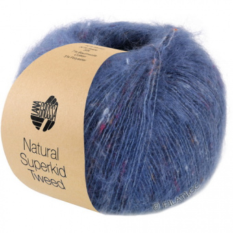 Lana Grossa Natural Superkid Tweed (619) 60% суперкид мохер, 30% шелк, 7% хлопок, 3% пл 25г/200м