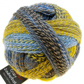 Schoppel Zauberball Crazy (1153-2332) 75% шерсть, 25% па 100г/420м