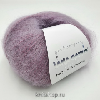 Lana Gatto Mohair Royal (09370 сирень) 80% мохер, 20% нейлон 25 г/215 м