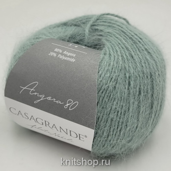 Casagrande Angora 80 (09.018 пыльная мята) 80% ангора, 20% па 25г/112м