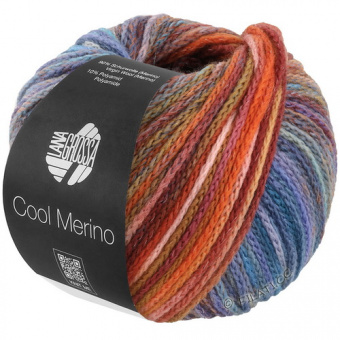 Lana Grossa Cool Merino Color (317) 90% меринос, 10% па 50г/150м