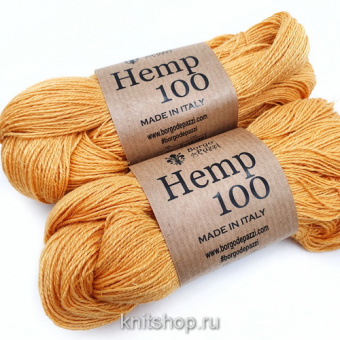 Borgo de'Pazzi Hemp 100 (73 манго) 100% конопля 50г/250м