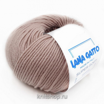 Lana Gatto Super Soft (14315 пудровая роза) 100%меринос 50 г/125 м