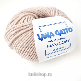 Lana Gatto Maxi Soft (14315) 100% меринос экстрафайн 50 г/90 м