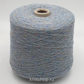 Profilo Tulip (Sky tweed голубой твид) 55%меринос 15%хлопок 15%шёлк 15%па 2/14 700м/100гр твид